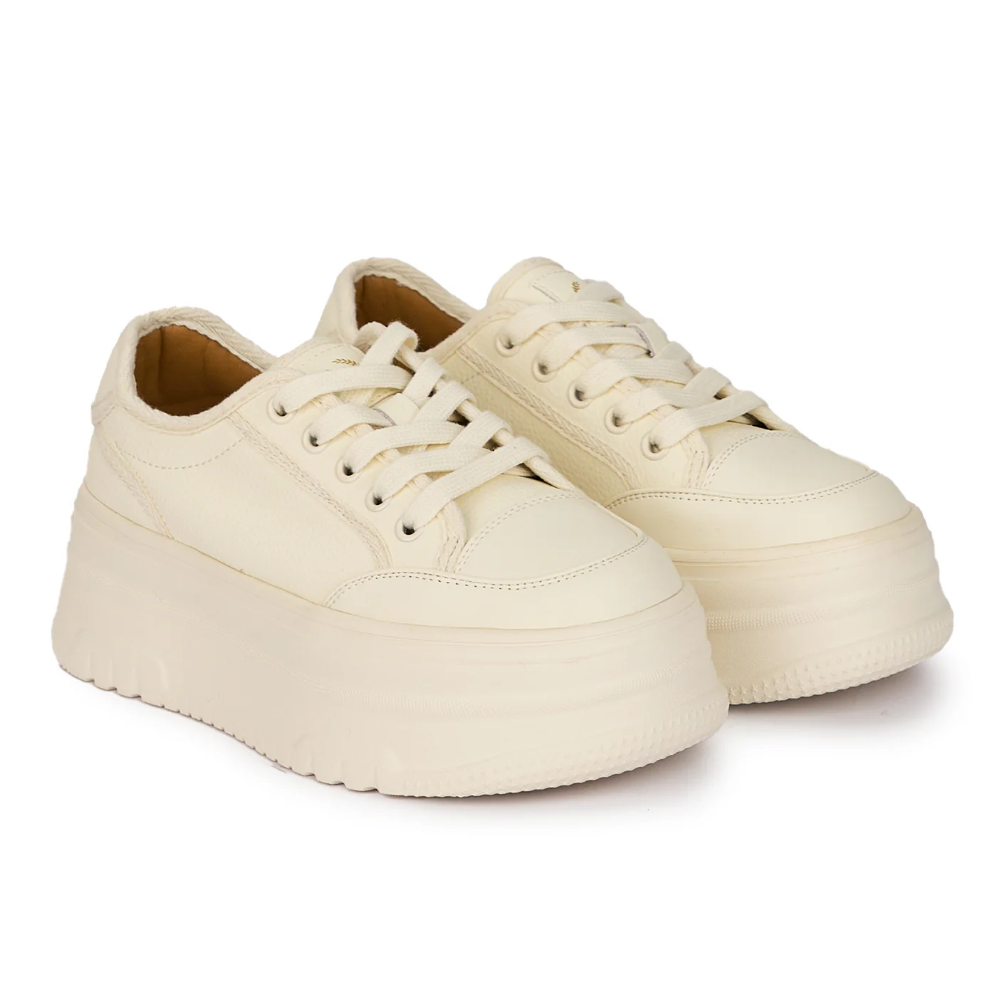 Pantofi dama din piele naturala cu talpa inalta 17964 - Image 4