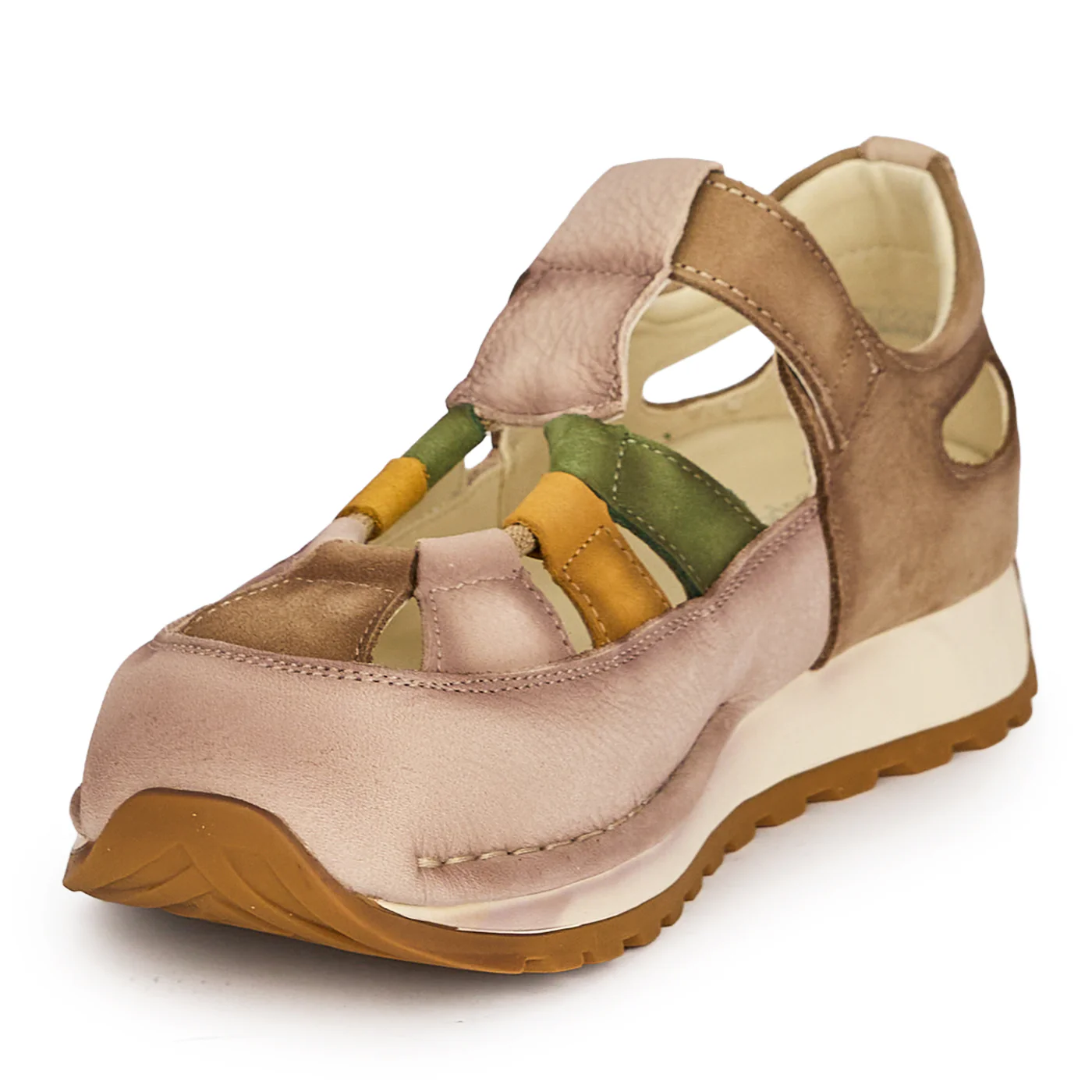 Pantofi dama din piele naturala decupata 19339 - Image 3