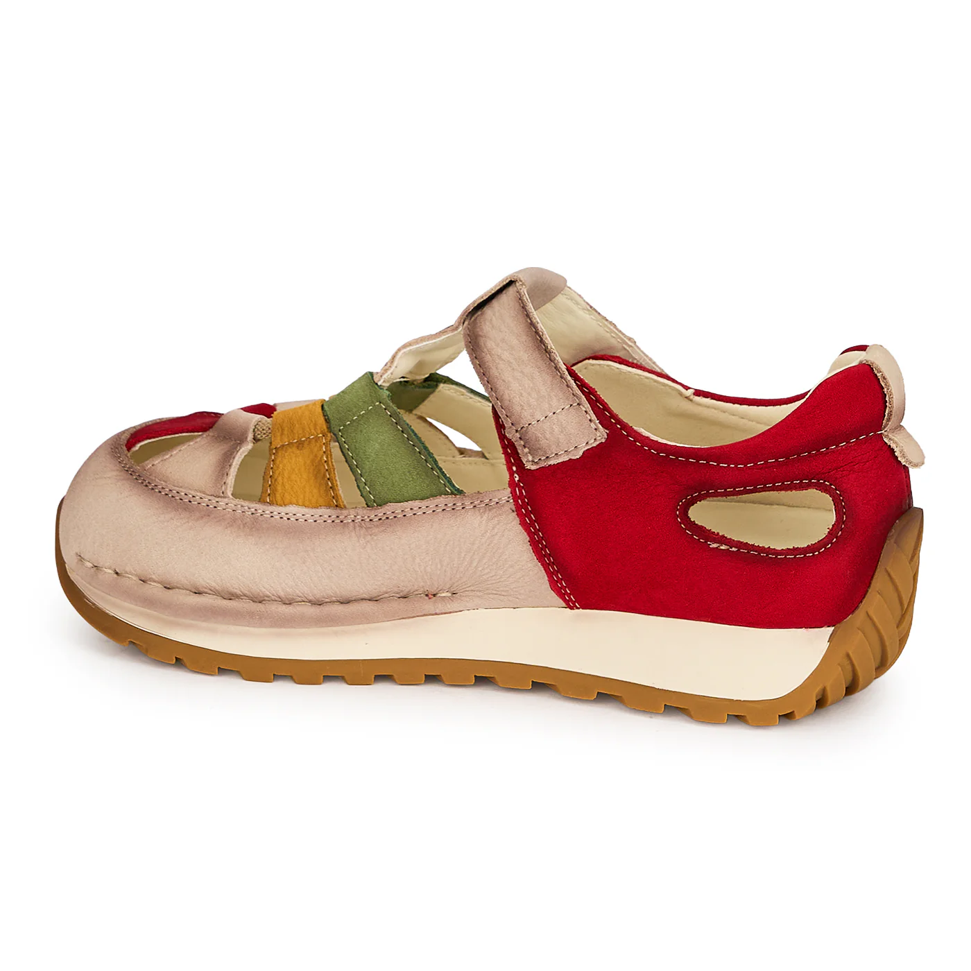 Pantofi dama din piele naturala decupata 19340 - Image 2