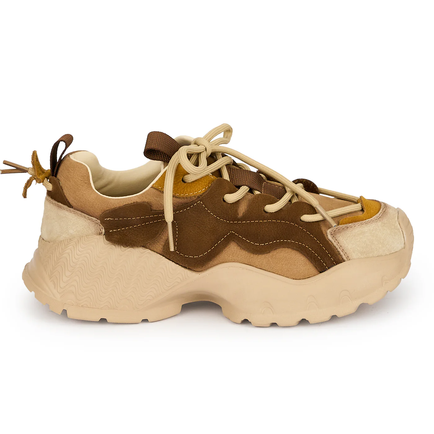 Pantofi dama din piele naturala maro 19256