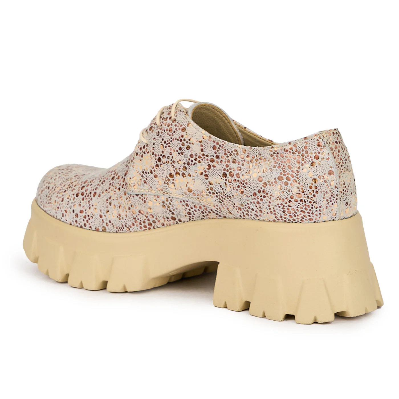 Pantofi dama din piele naturala multicolor 16000 - Image 2
