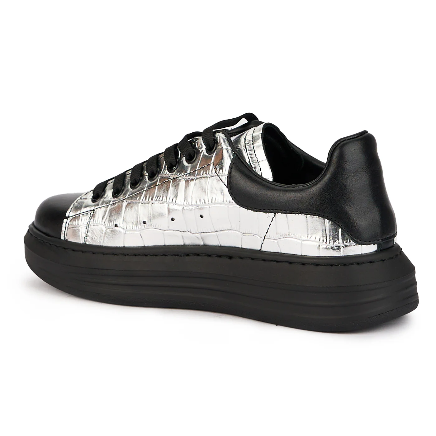 Pantofi dama din piele naturala multicolor 16088 - Image 3