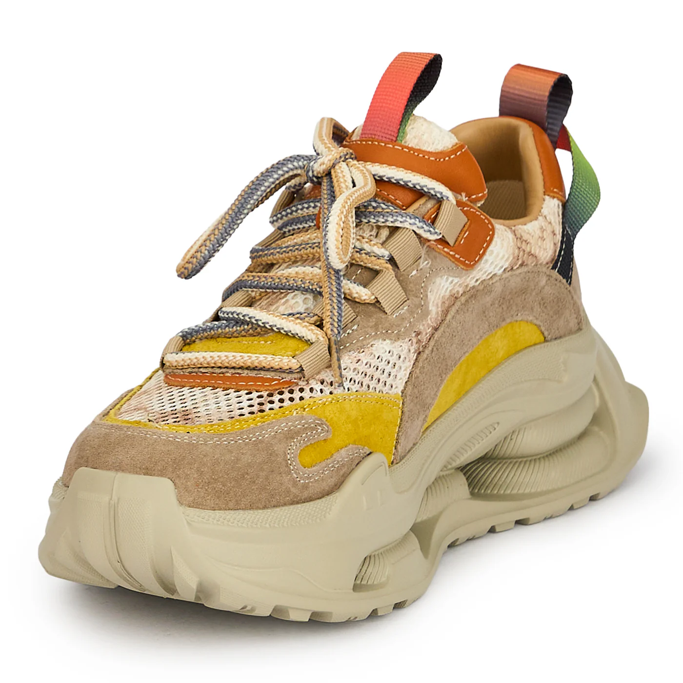 Pantofi dama din piele naturala multicolora 19234 - Image 3