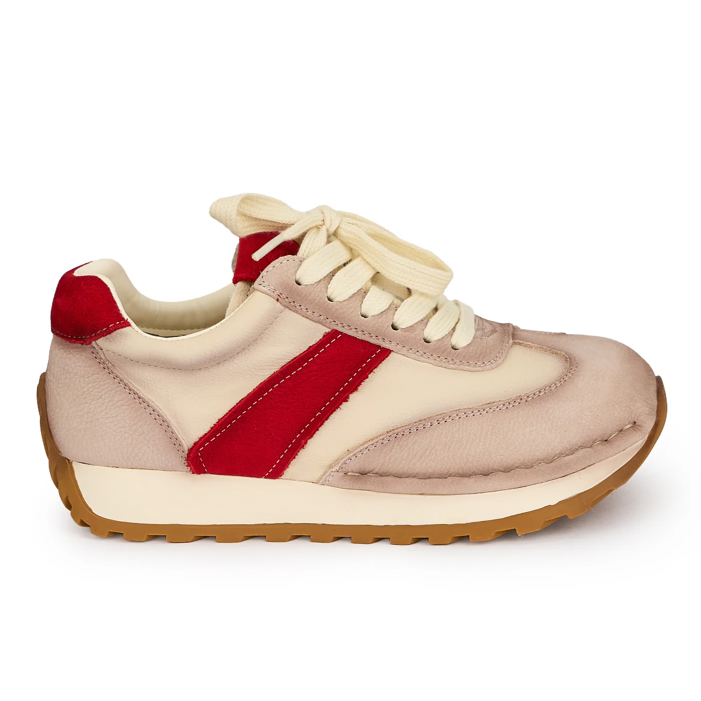 Pantofi dama din piele naturala multicolora 19547