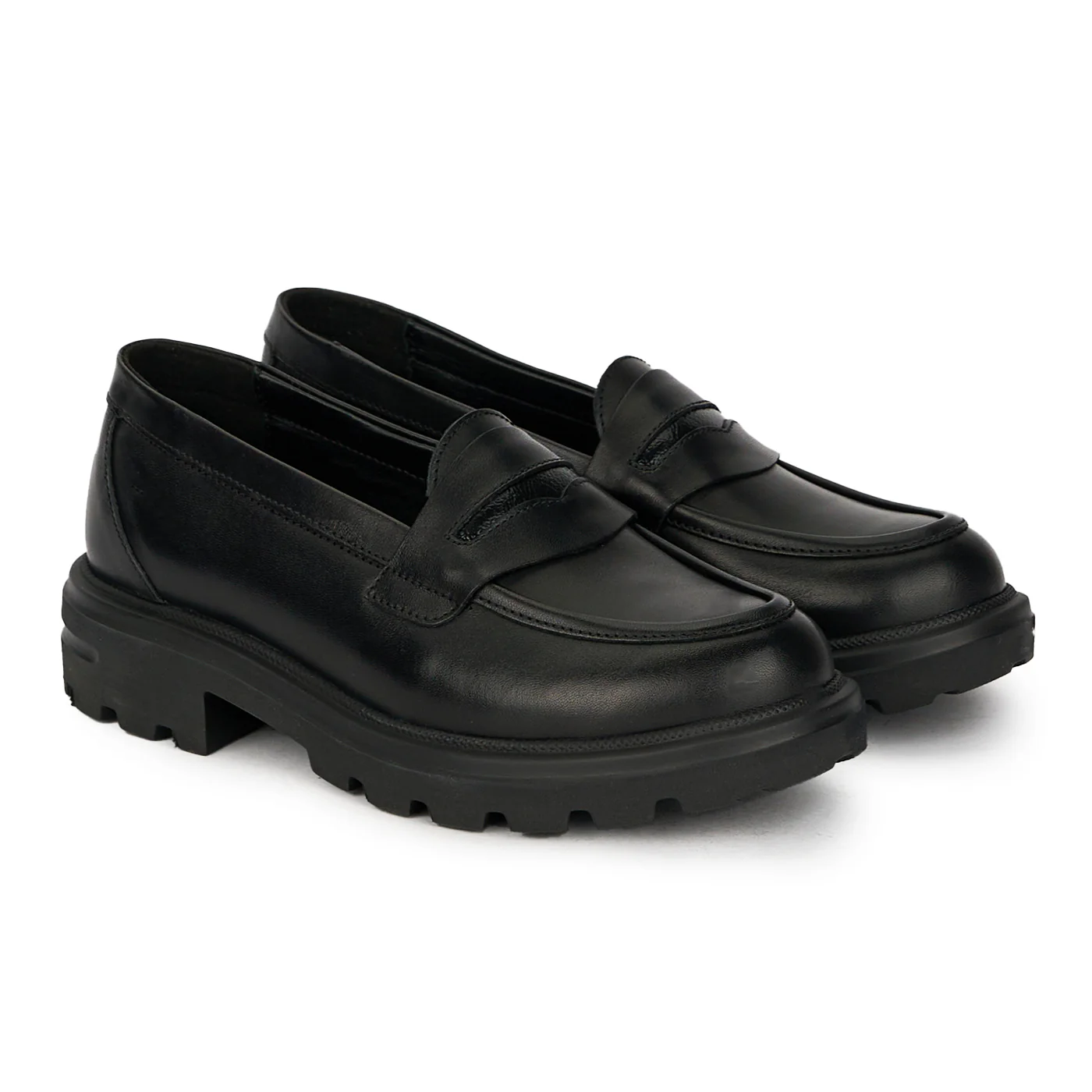 Pantofi dama din piele naturala neagra 17840 - Image 4