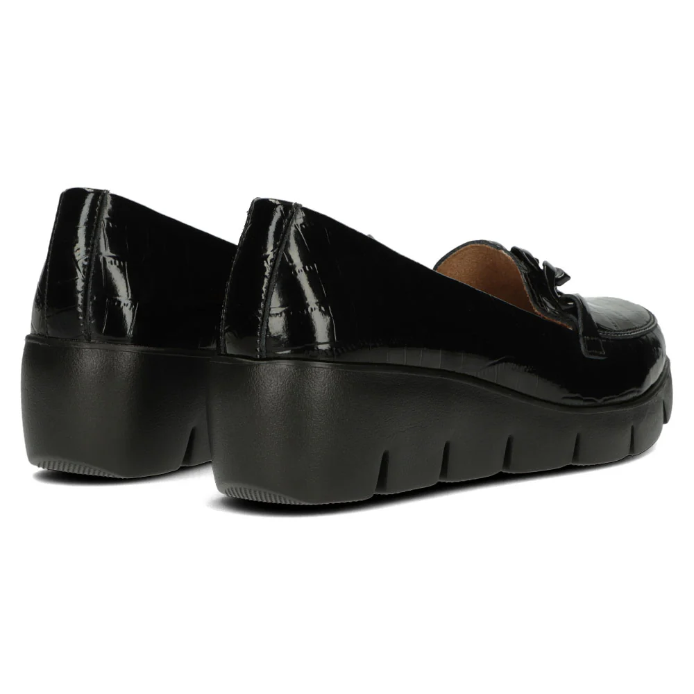 Pantofi dama din piele naturala neagra 13001 - Image 3