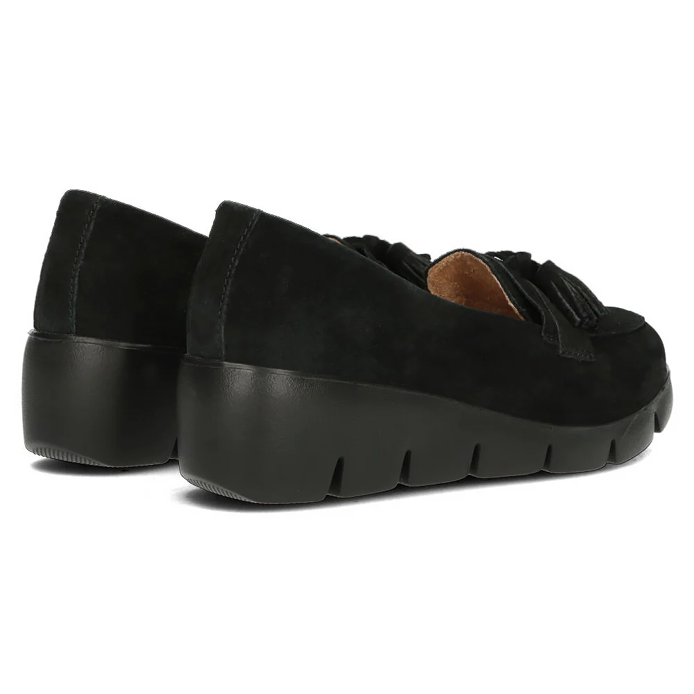 Pantofi dama din piele naturala neagra 13002 - Image 5