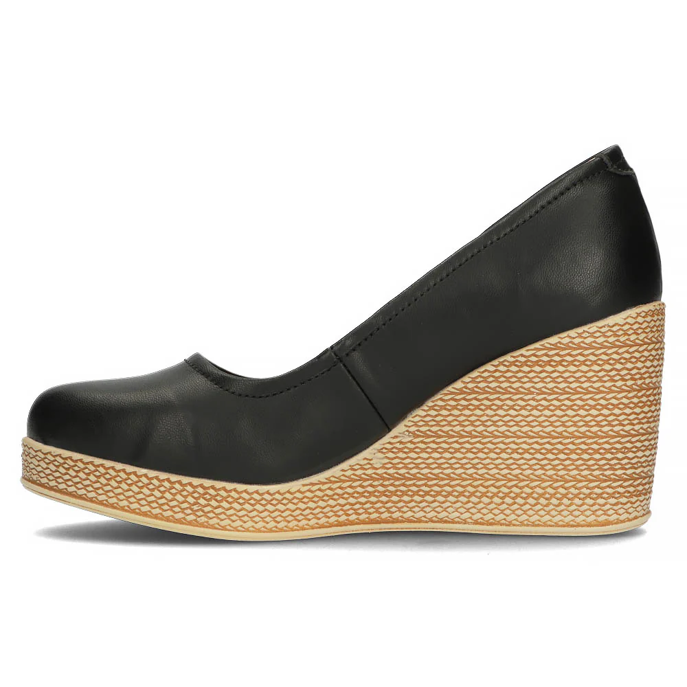 Pantofi dama din piele naturala neagra 13035 - Image 3