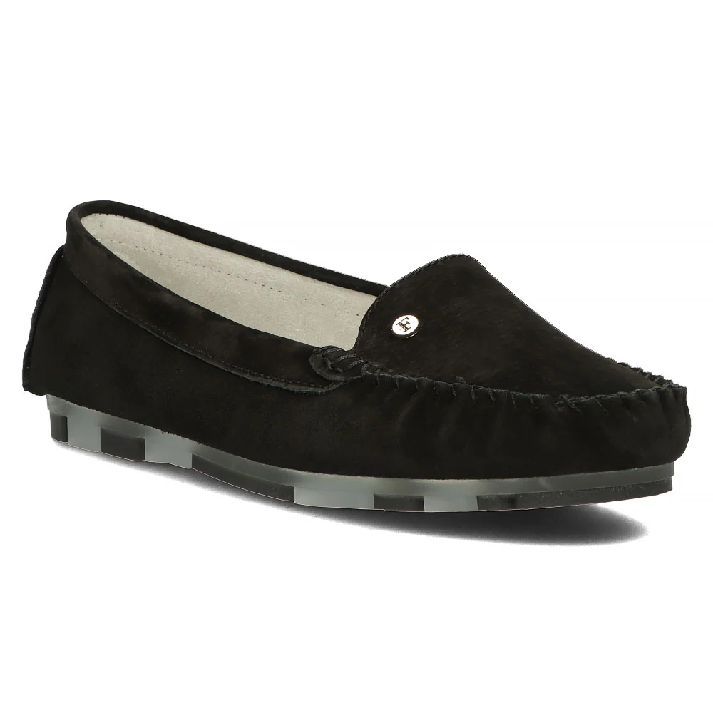 Pantofi dama din piele naturala neagra 13037 - Image 3