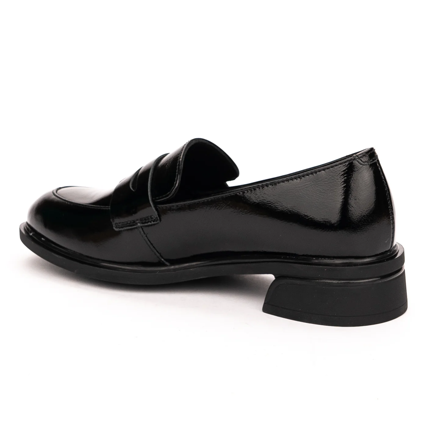 Pantofi dama din piele naturala neagra 13149 - Image 2