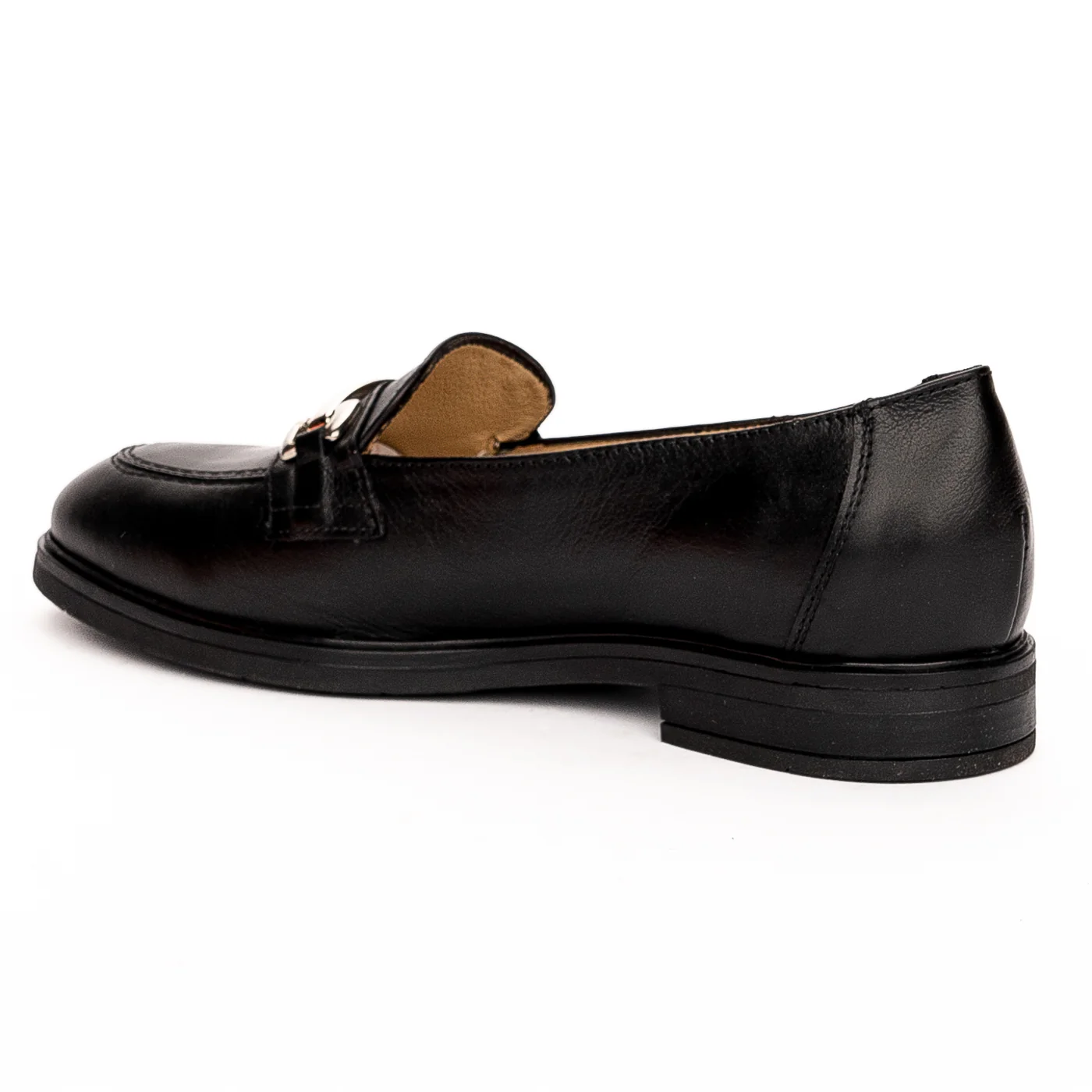 Pantofi dama din piele naturala neagra 13202 - Image 2