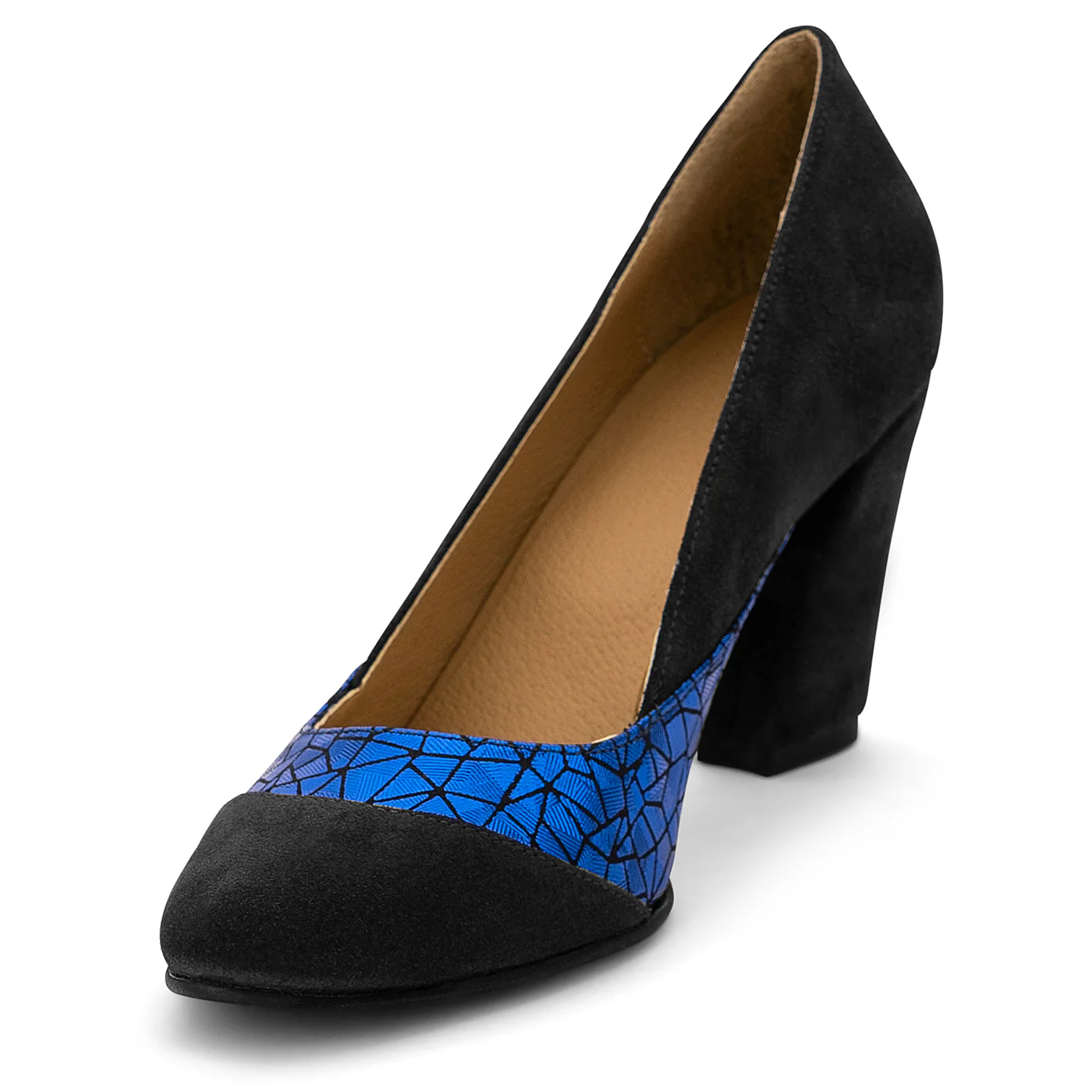 Pantofi dama din piele naturala neagra 14081 - Image 3