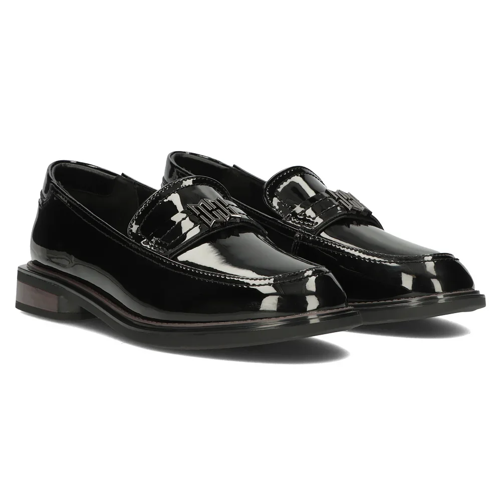 Pantofi dama din piele naturala neagra 14137 - Image 4