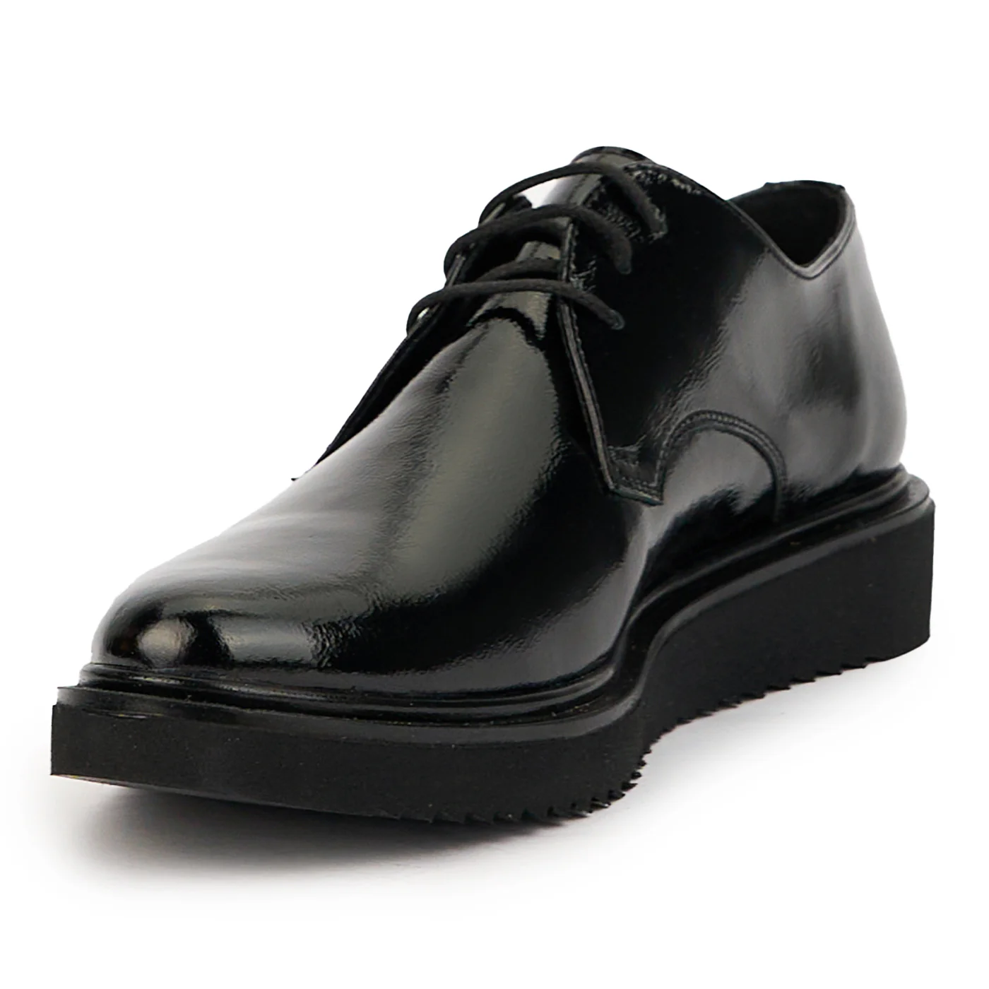 Pantofi dama din piele naturala neagra 14765 - Image 3