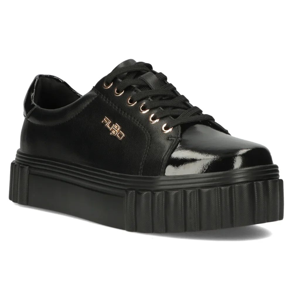 Pantofi dama din piele naturala neagra 14816 - Image 2