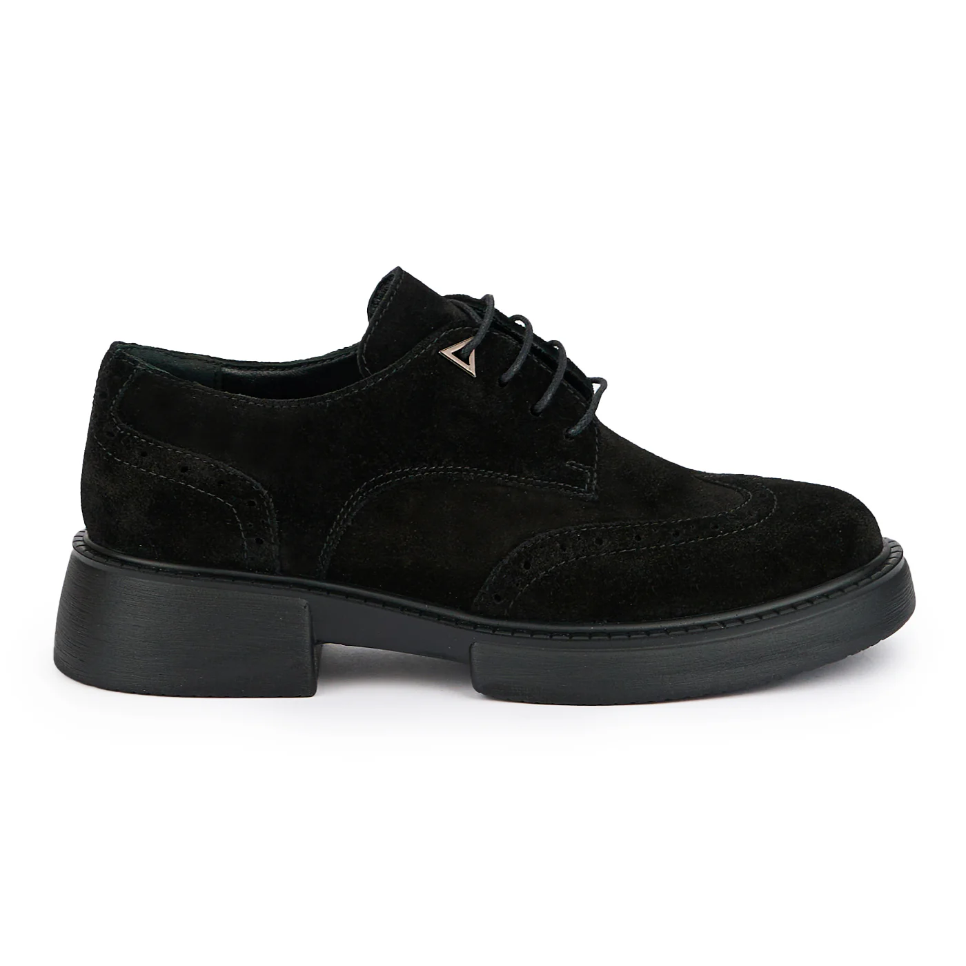 Pantofi dama din piele naturala neagra 15157