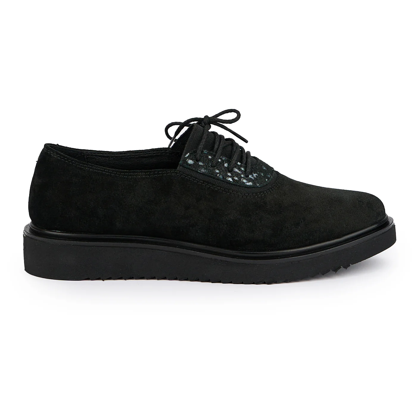 Pantofi dama din piele naturala neagra 15159