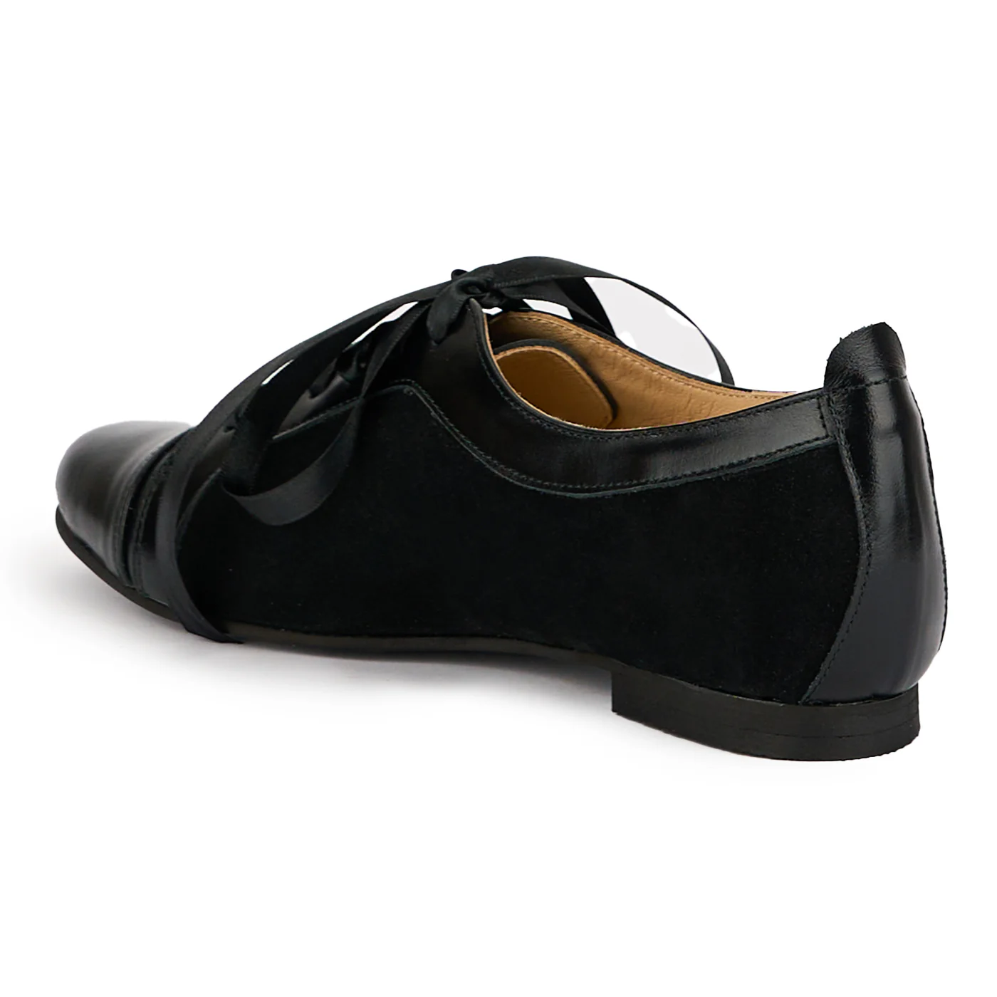 Pantofi dama din piele naturala neagra 15231 - Image 2