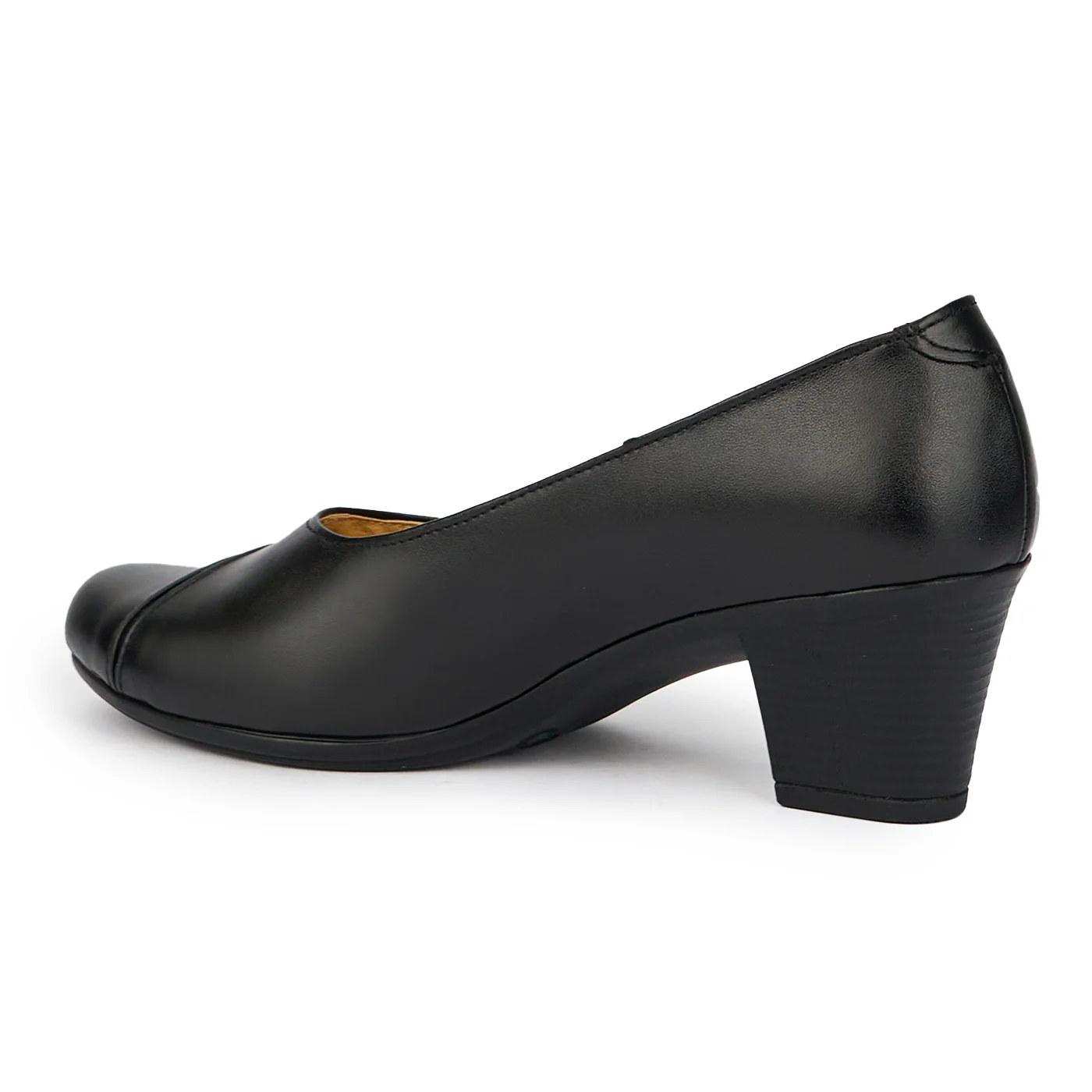 Pantofi dama din piele naturala neagra 15310 - Image 2