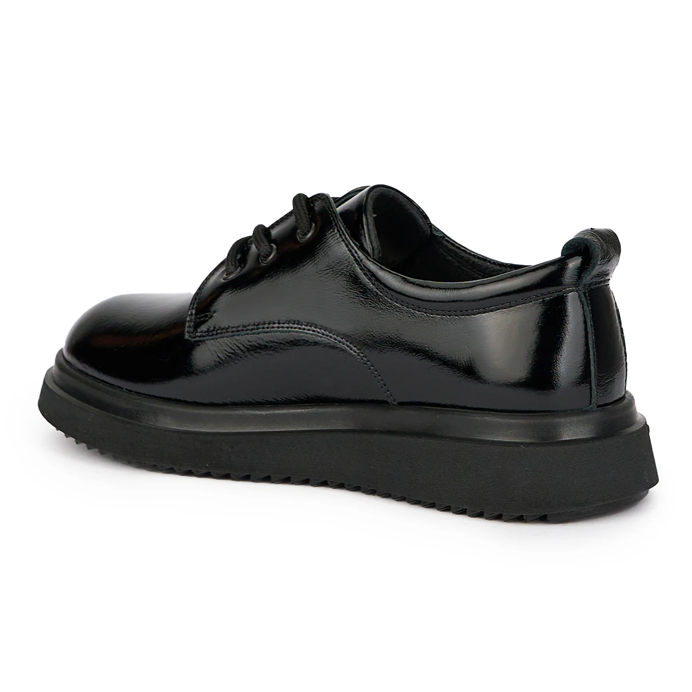 Pantofi dama din piele naturala neagra 15528 - Image 2