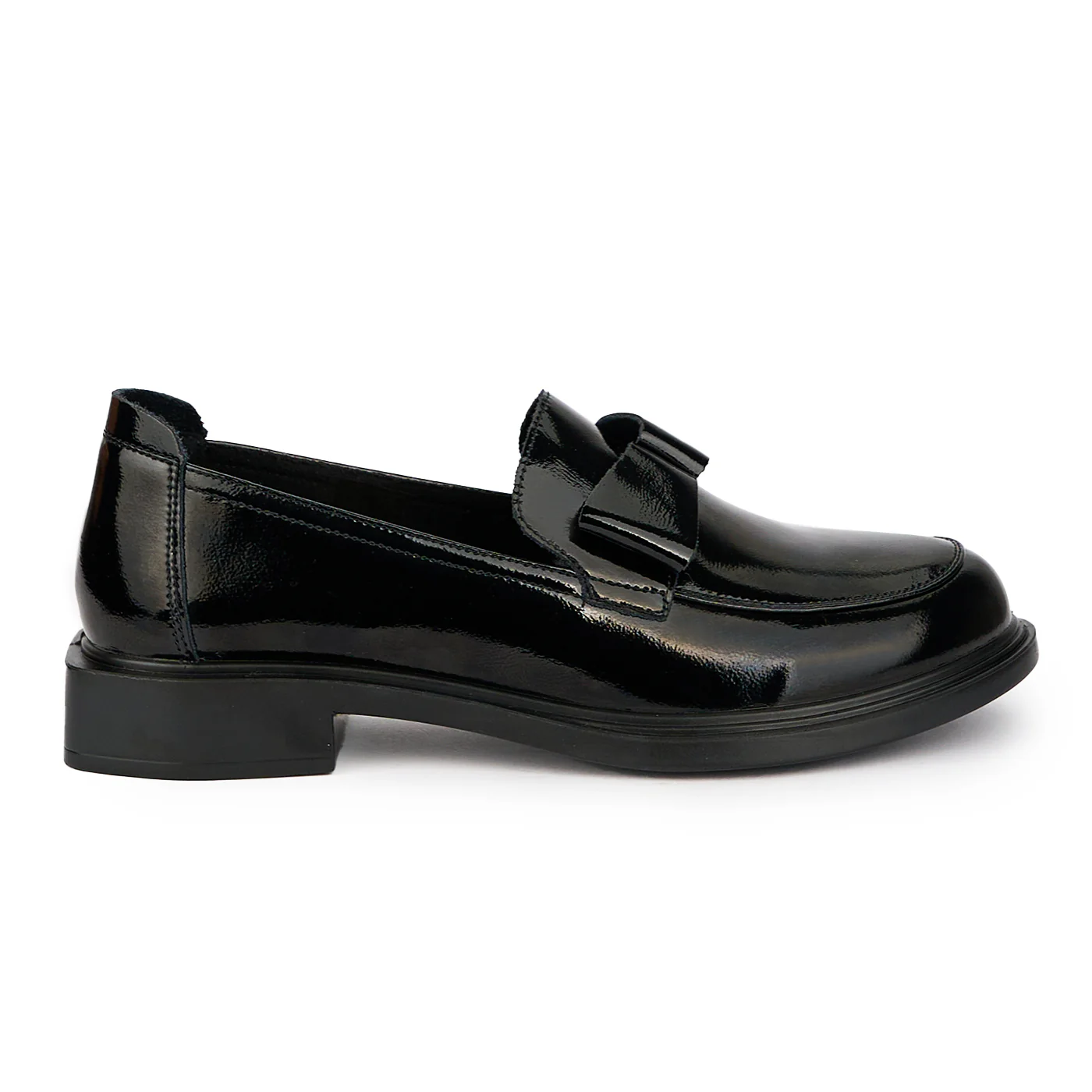 Pantofi dama din piele naturala neagra 15567