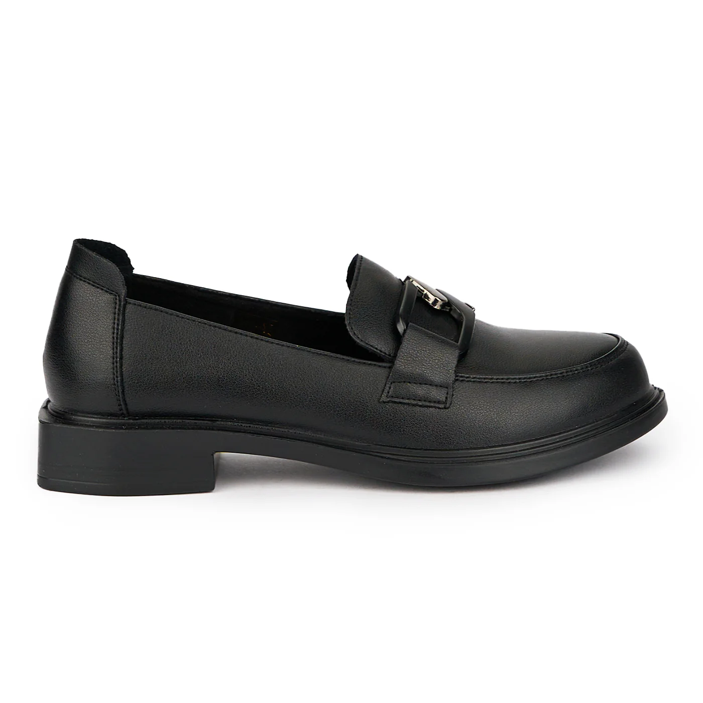 Pantofi dama din piele naturala neagra 15569