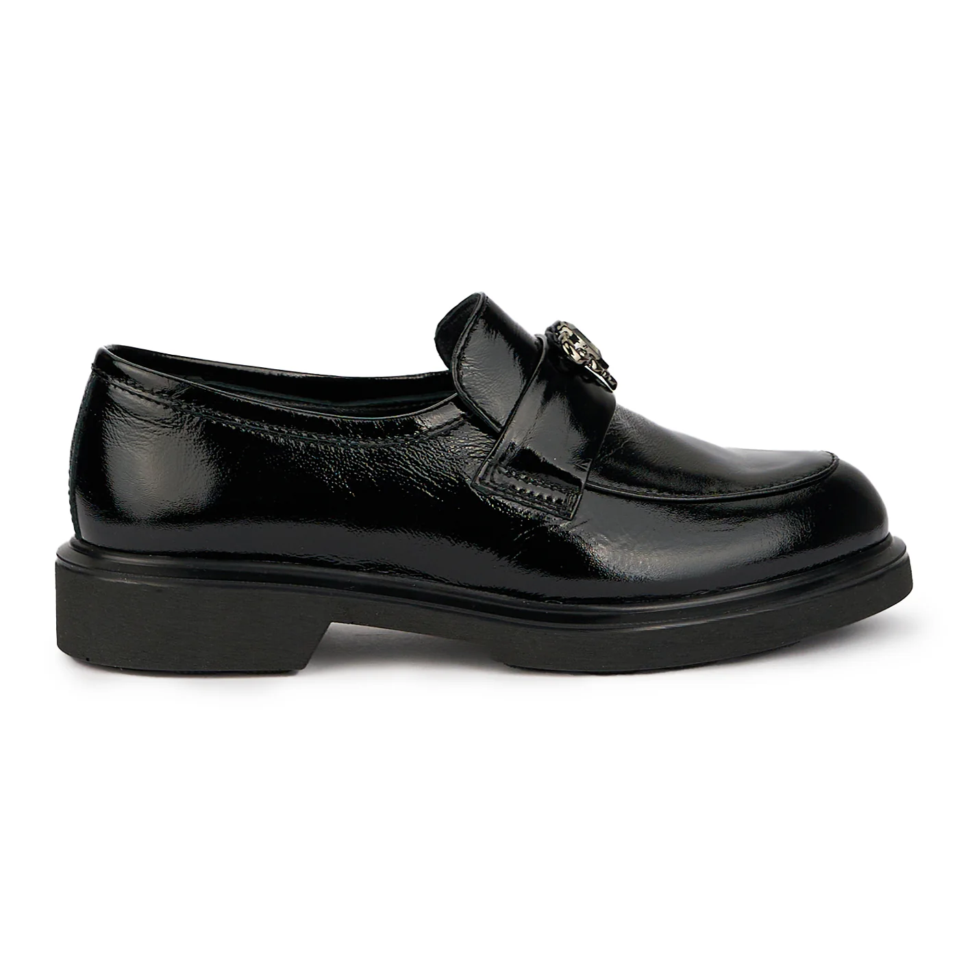 Pantofi dama din piele naturala neagra 15698