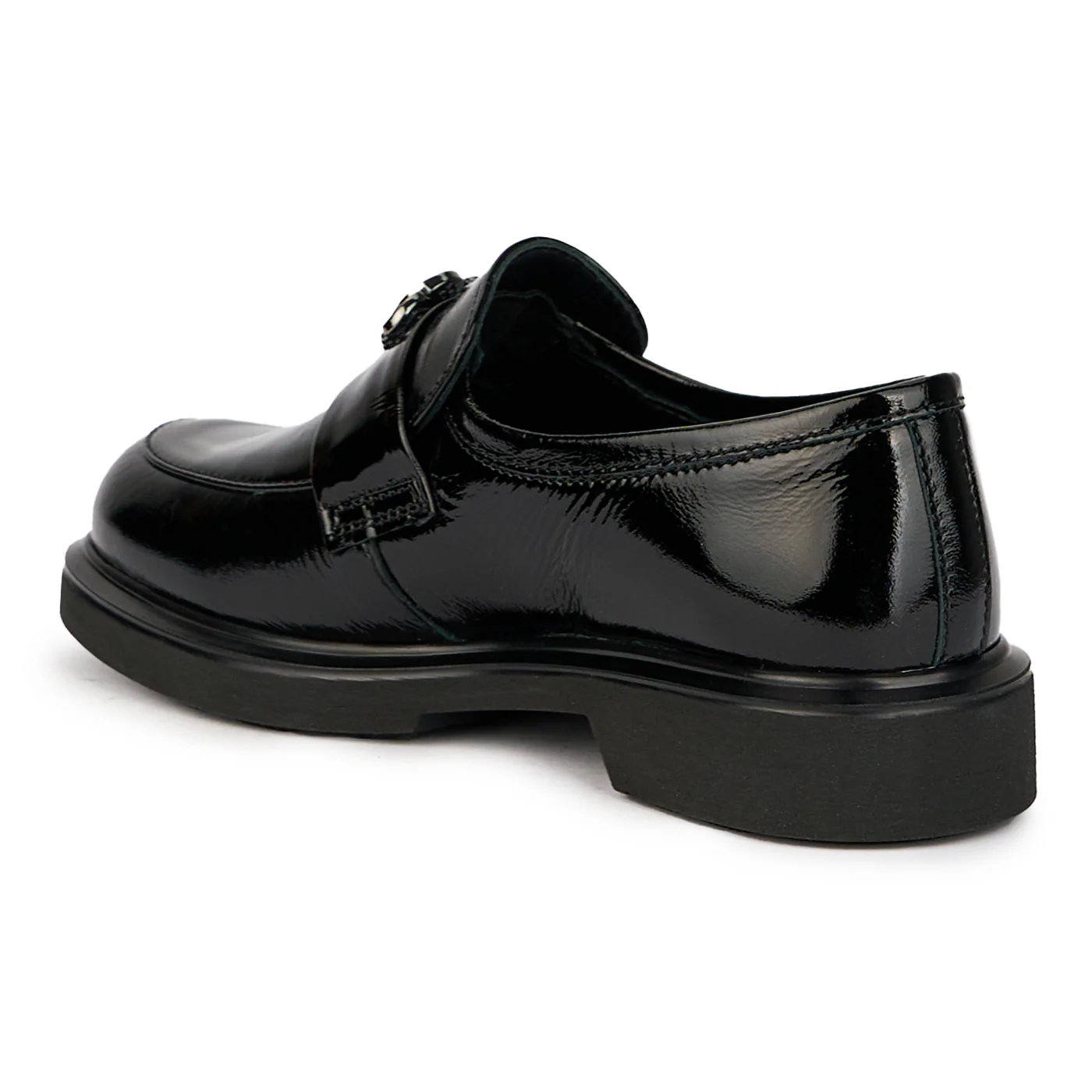 Pantofi dama din piele naturala neagra 15698 - Image 2