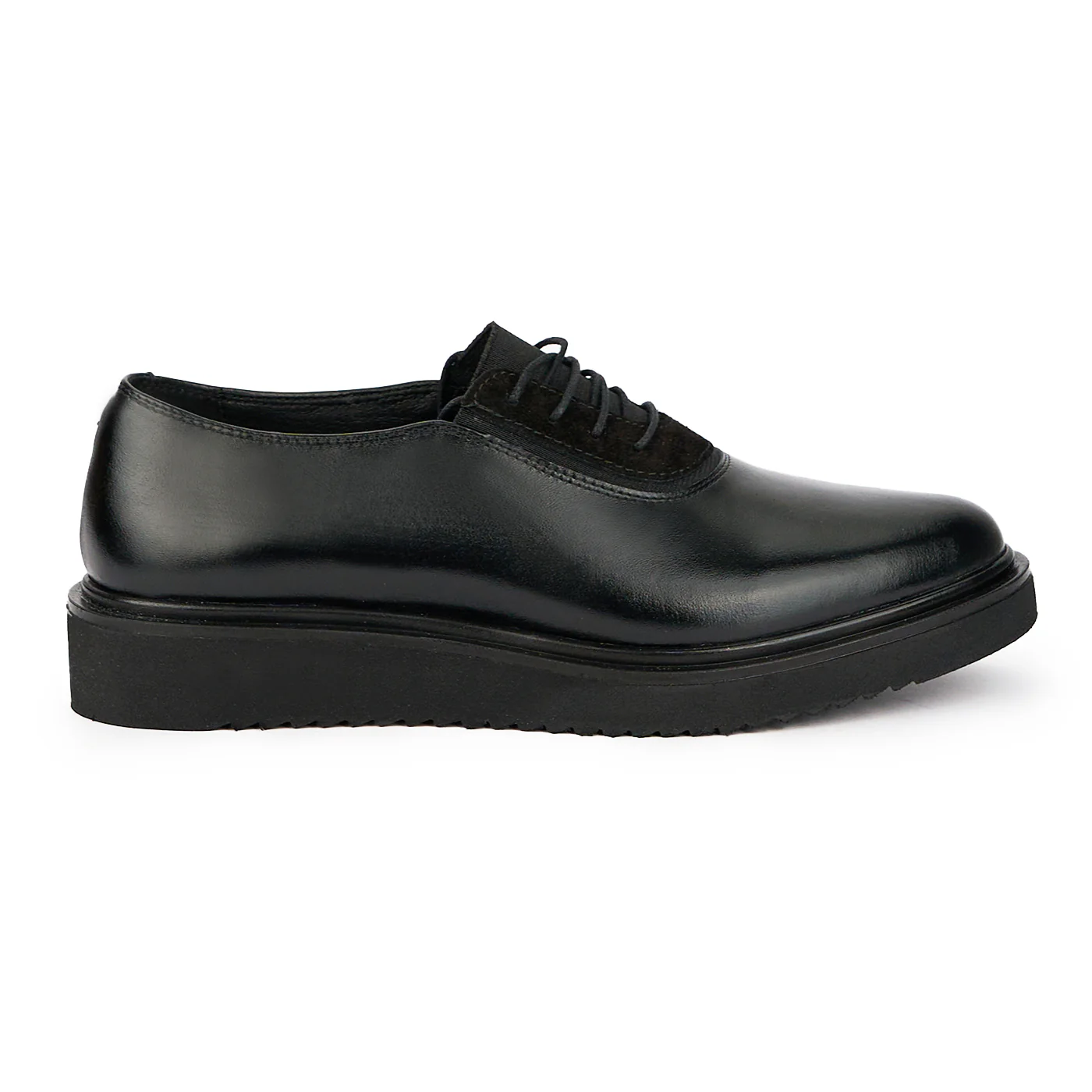 Pantofi dama din piele naturala neagra 15872