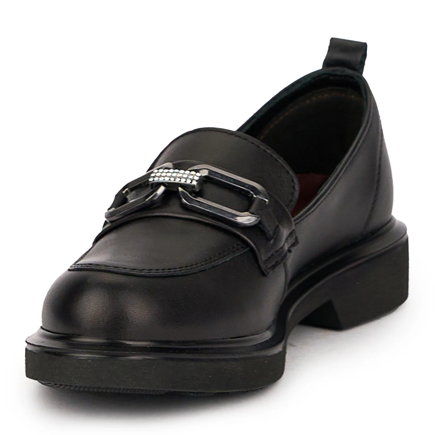 Pantofi dama din piele naturala neagra 15950 - Image 3
