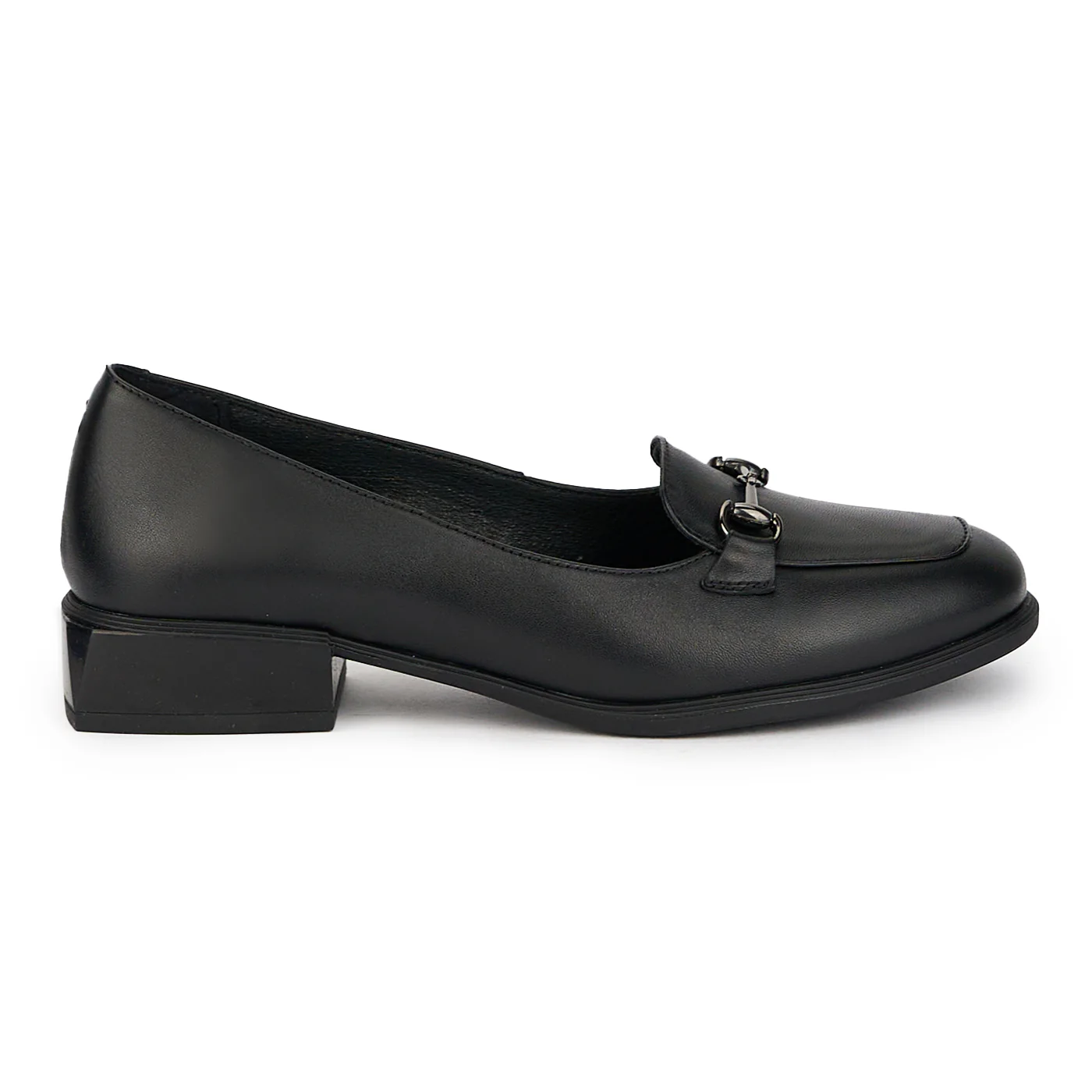 Pantofi dama din piele naturala neagra 16008