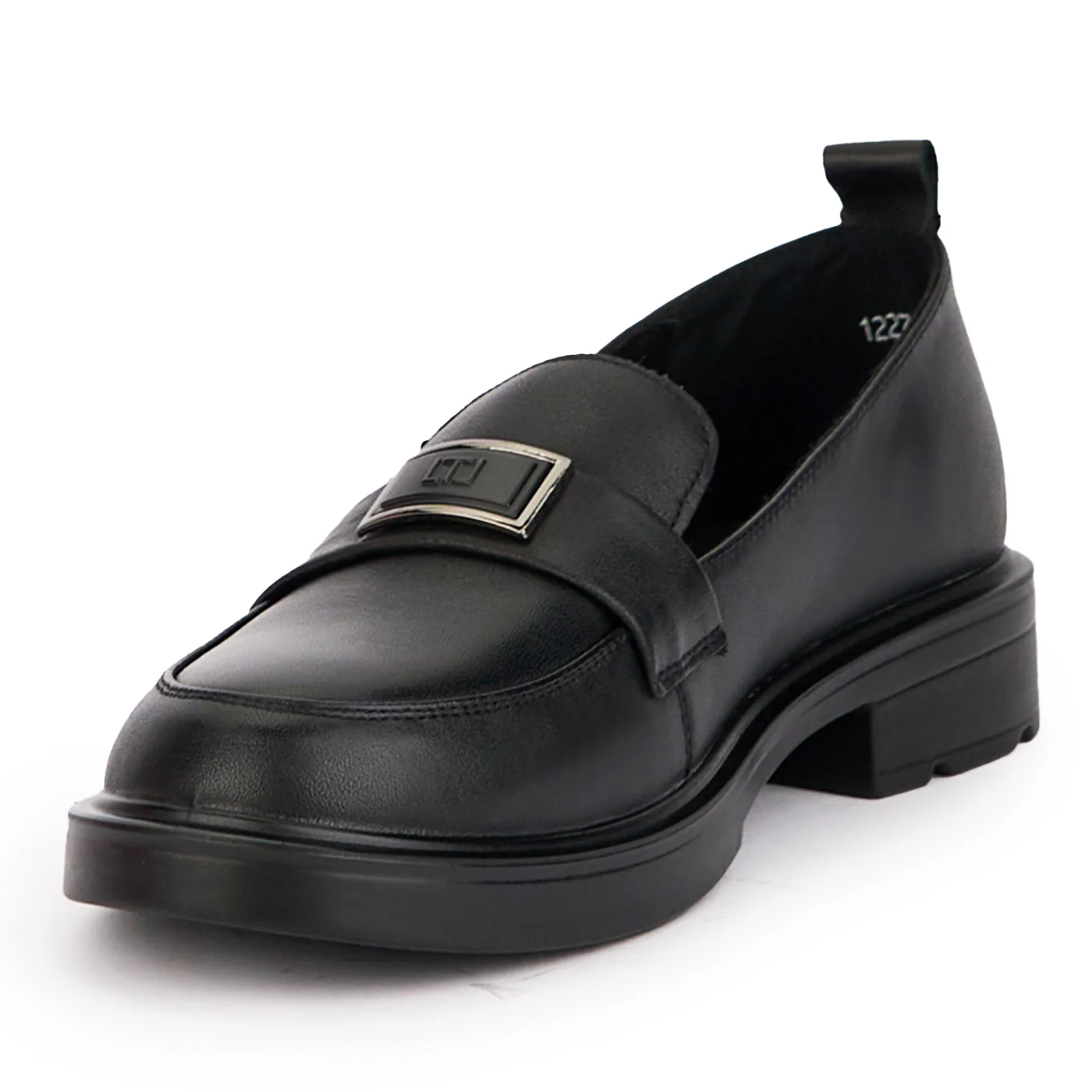 Pantofi dama din piele naturala neagra 16830 - Image 4