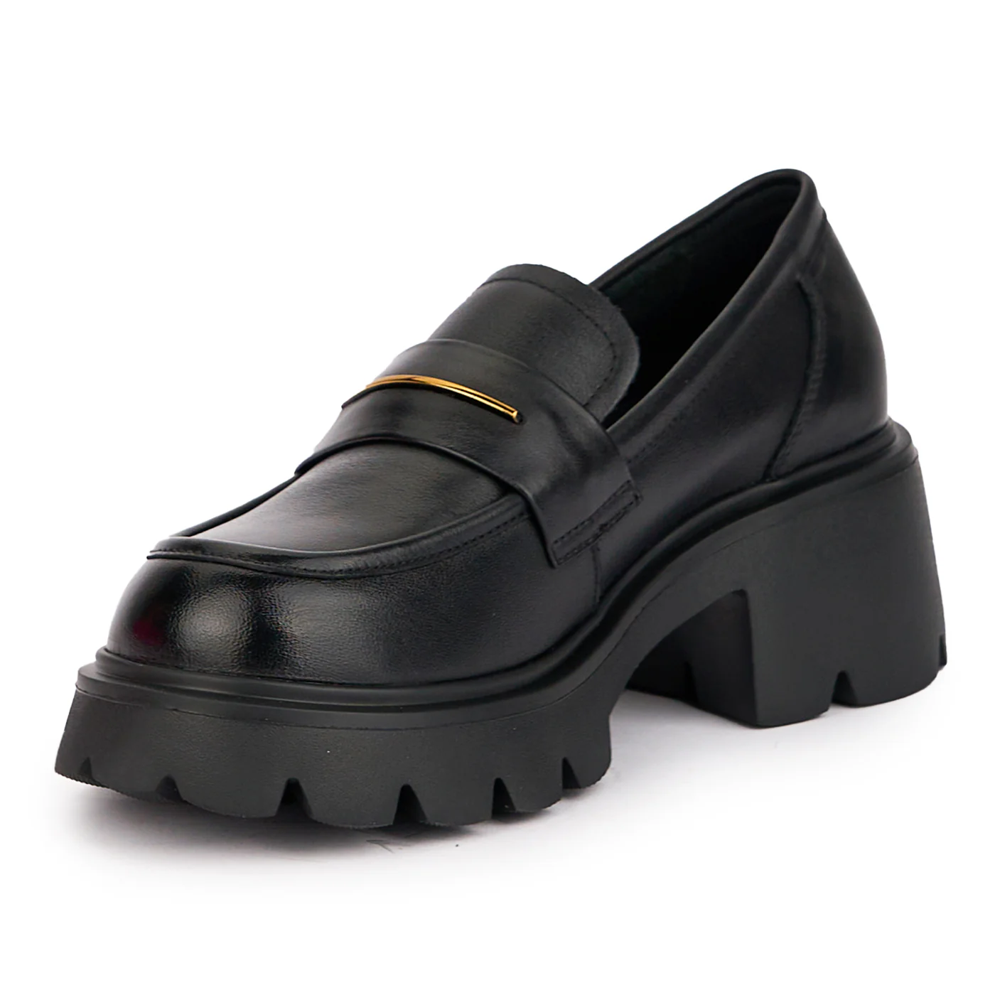 Pantofi dama din piele naturala neagra 16838 - Image 2