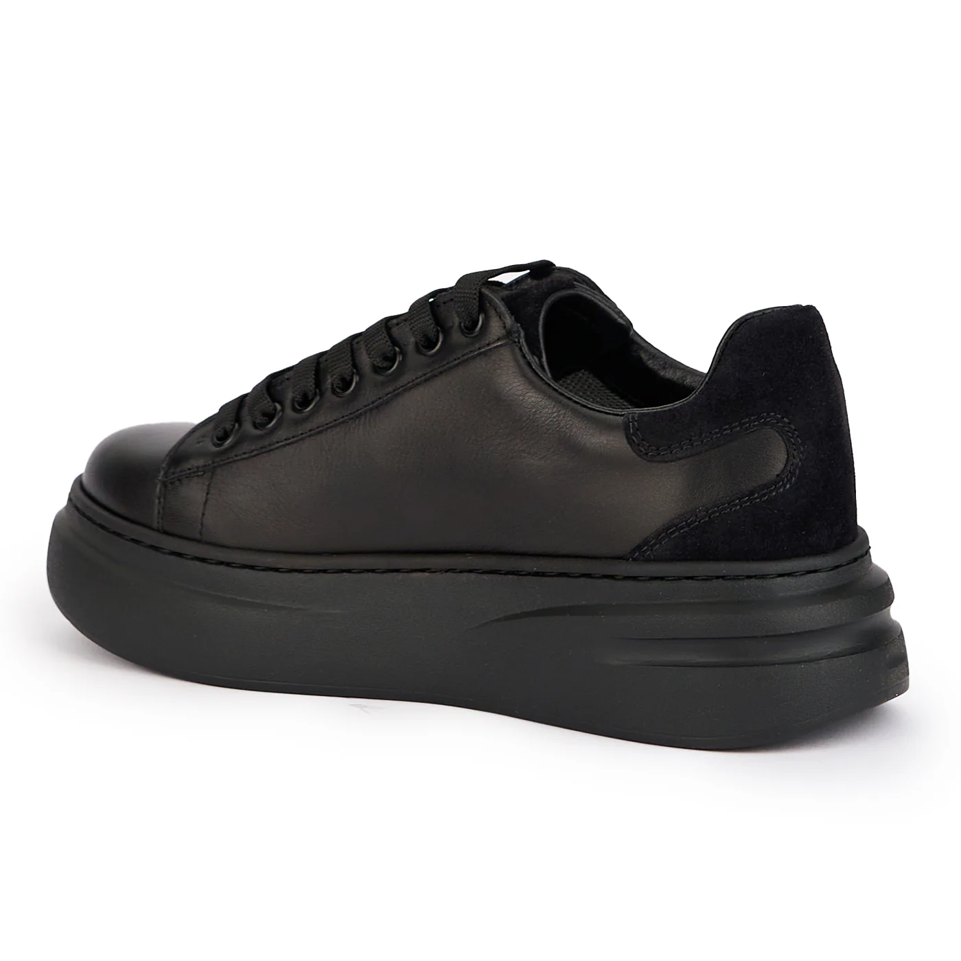 Pantofi dama din piele naturala neagra 16844 - Image 2