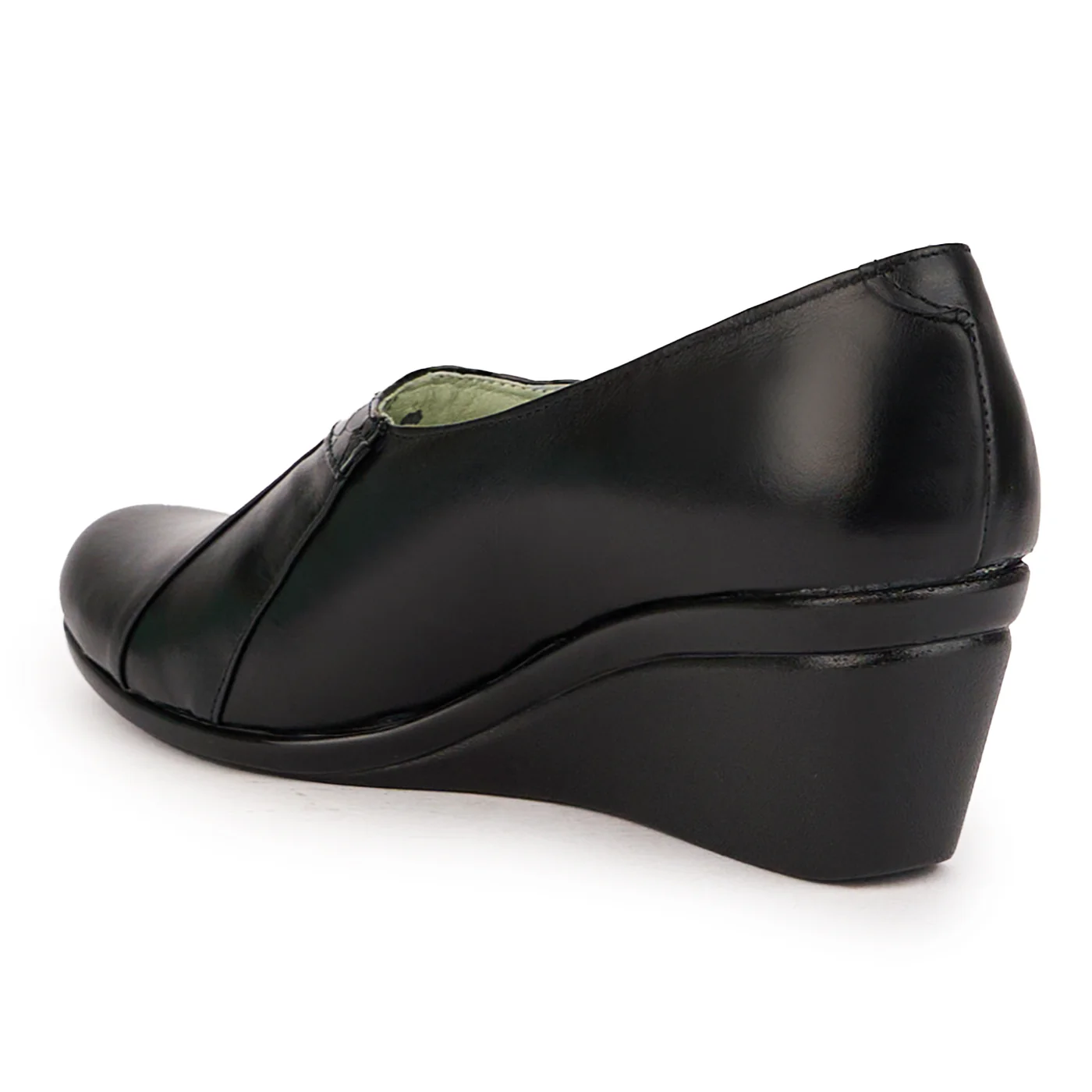 Pantofi dama din piele naturala neagra 16876 - Image 2