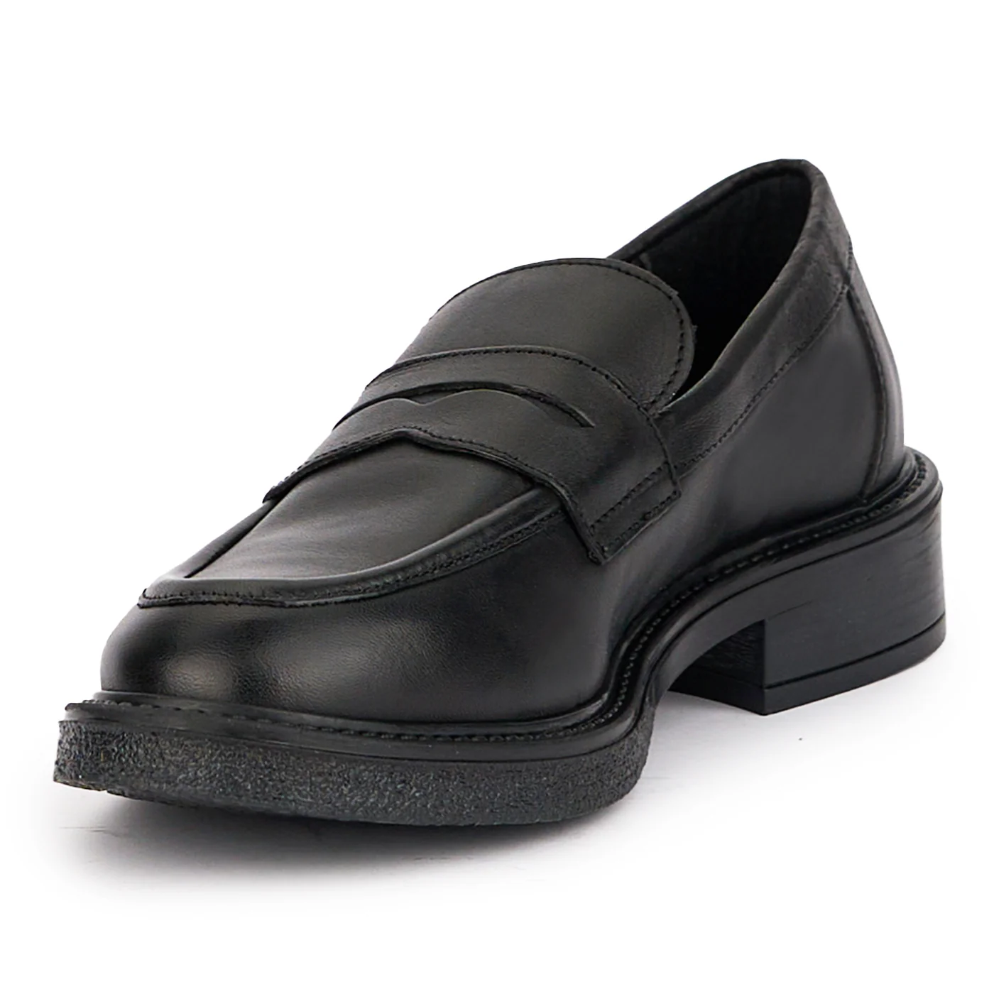 Pantofi dama din piele naturala neagra 16936 - Image 3