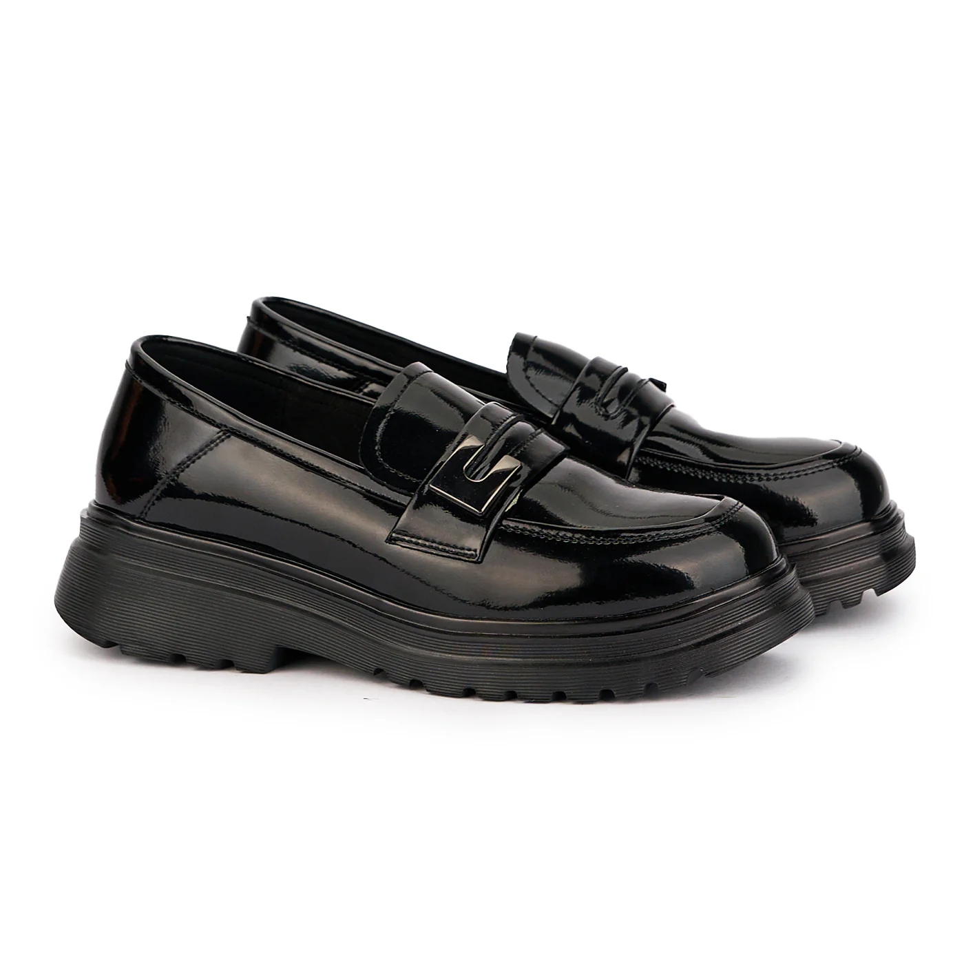Pantofi dama din piele naturala neagra 16995 - Image 4