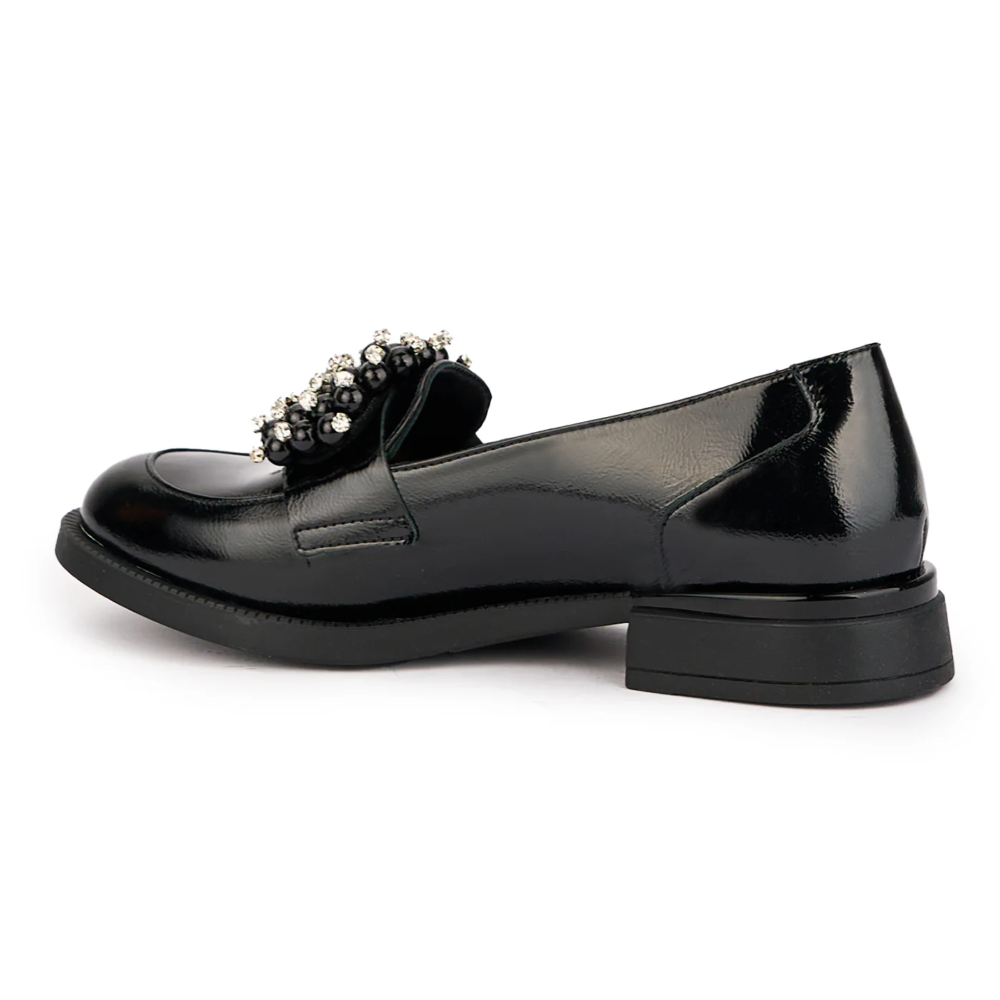 Pantofi dama din piele naturala neagra 17003 - Image 2