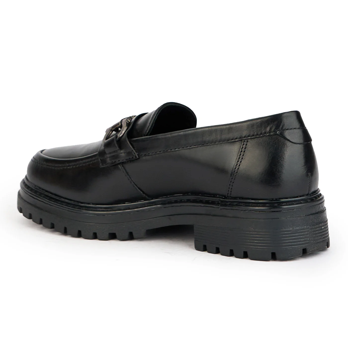 Pantofi dama din piele naturala neagra 17225 - Image 3
