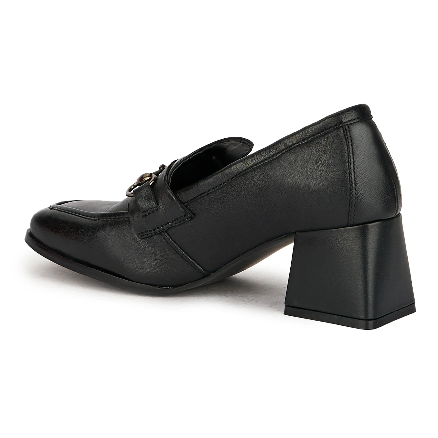 Pantofi dama din piele naturala neagra 17442 - Image 2