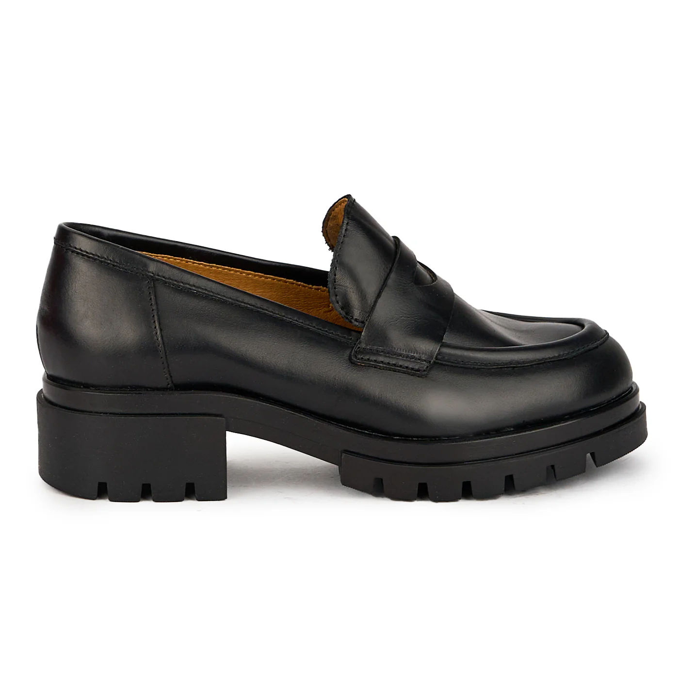 Pantofi dama din piele naturala neagra 17447 - Image 2