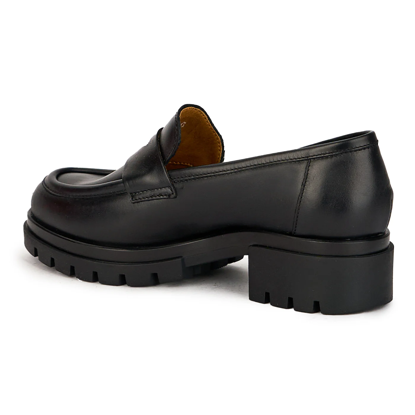 Pantofi dama din piele naturala neagra 17447 - Image 3