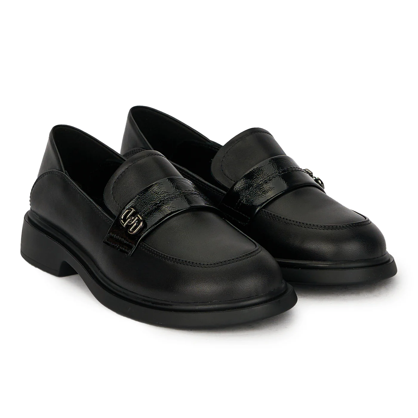 Pantofi dama din piele naturala neagra 17841 - Image 4