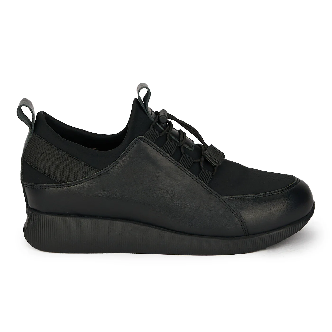 Pantofi dama din piele naturala neagra 17847