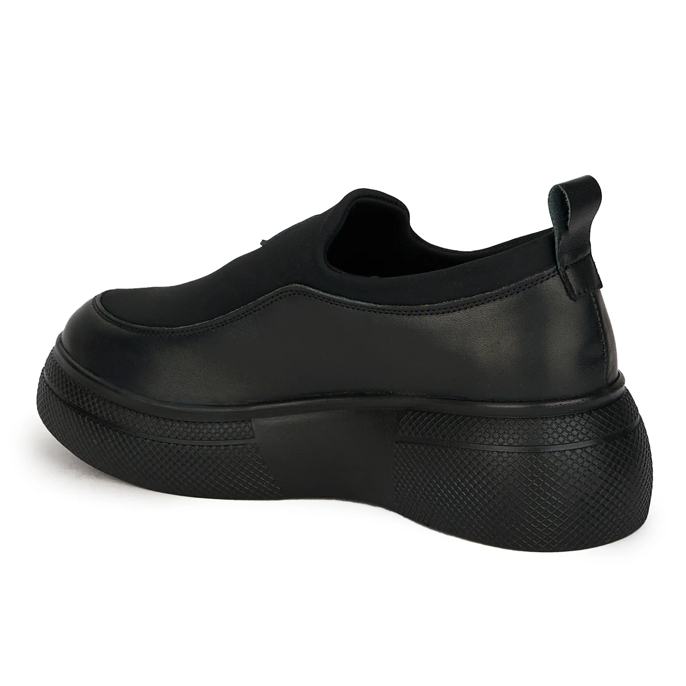 Pantofi dama din piele naturala neagra 17849 - Image 2