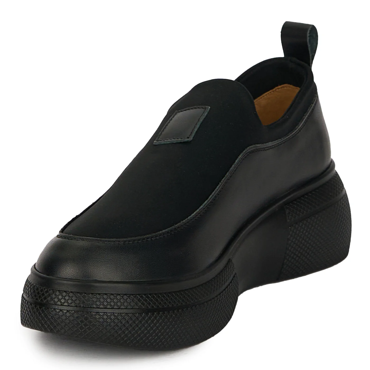 Pantofi dama din piele naturala neagra 17849 - Image 3