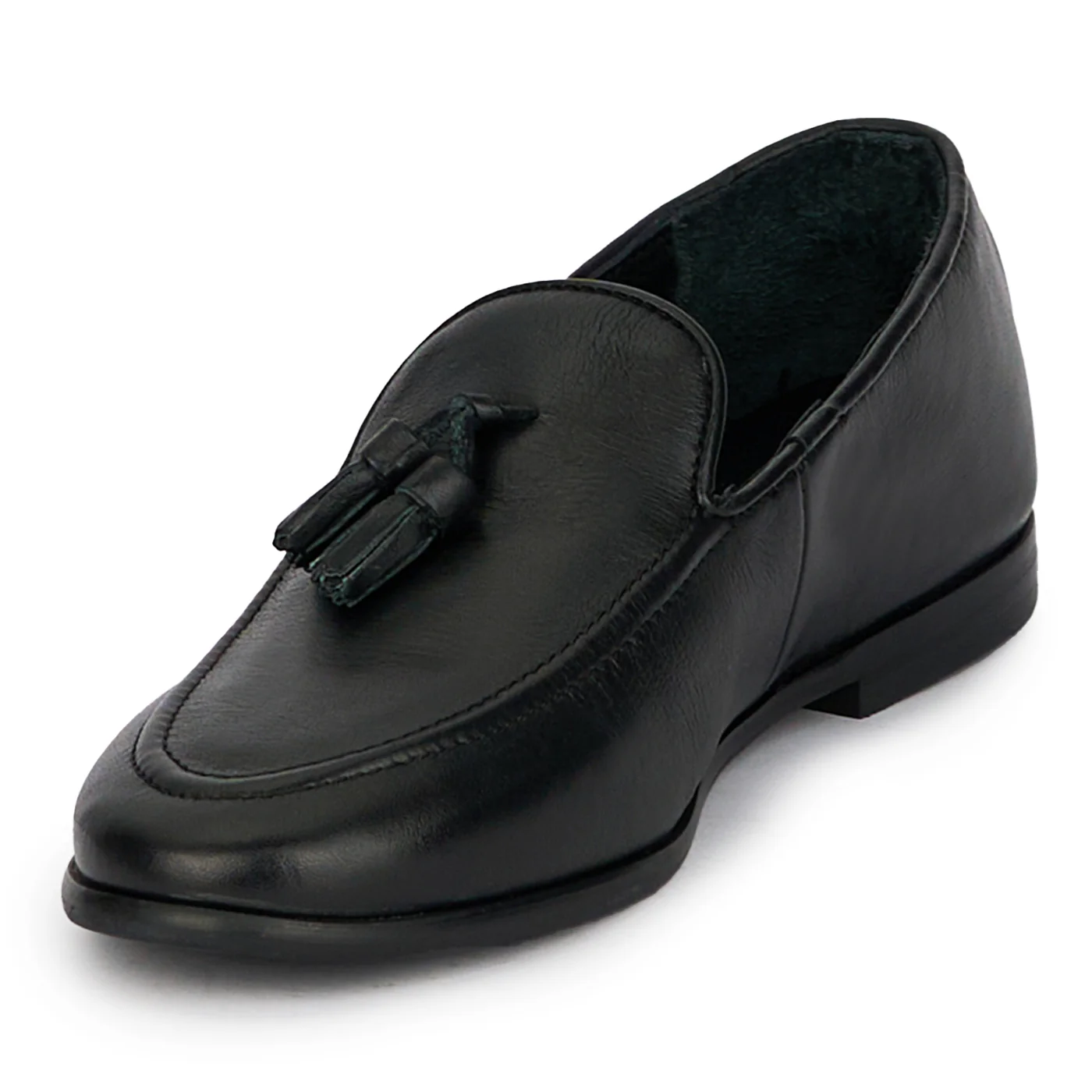Pantofi dama din piele naturala neagra 18021 - Image 3