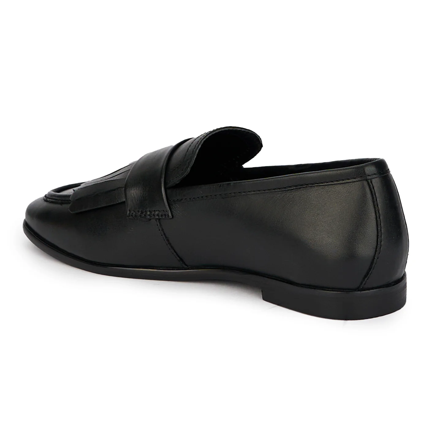 Pantofi dama din piele naturala neagra 18024 - Image 2