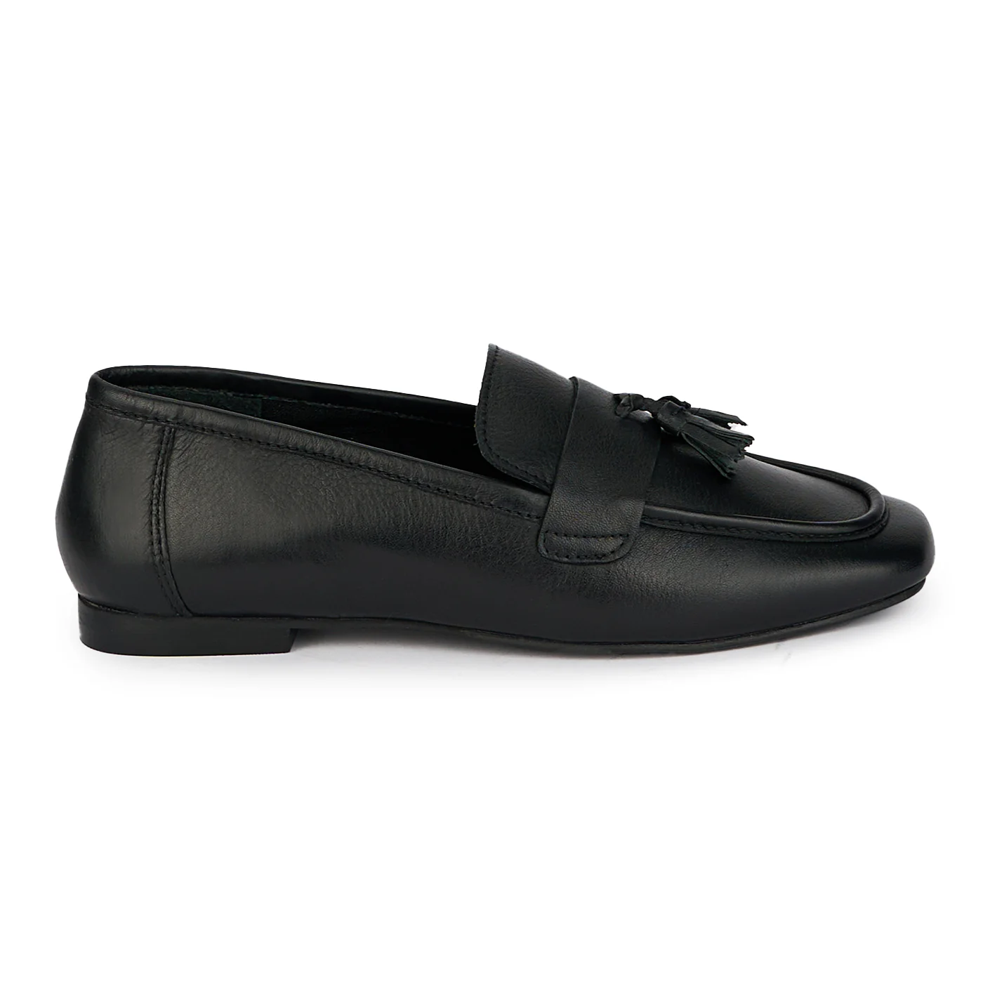 Pantofi dama din piele naturala neagra 18026