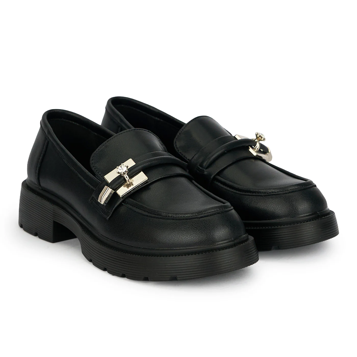 Pantofi dama din piele naturala neagra 19343 - Image 4
